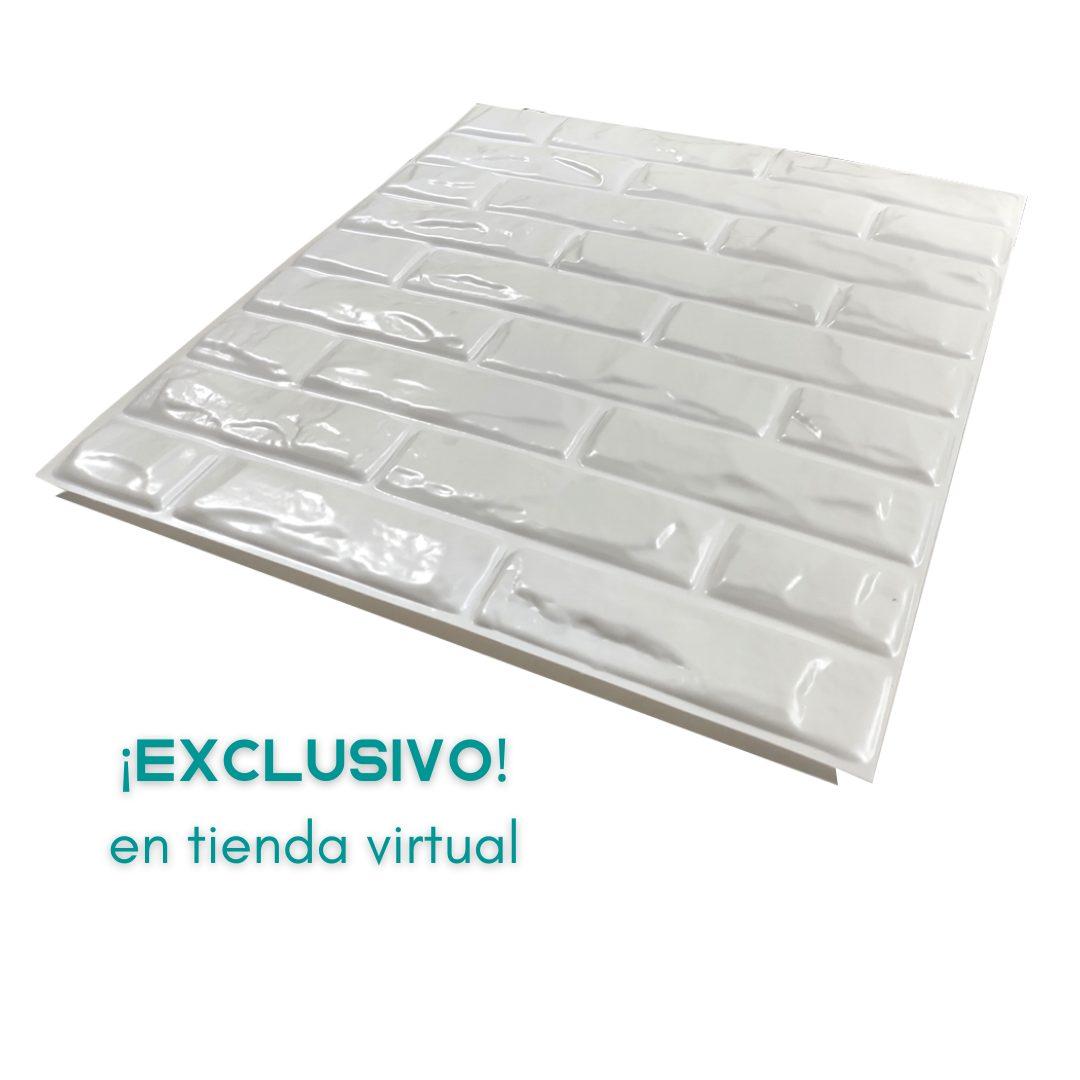 Pared 3D PVC Caja X 11 Paneles +Peg (2,75mts
